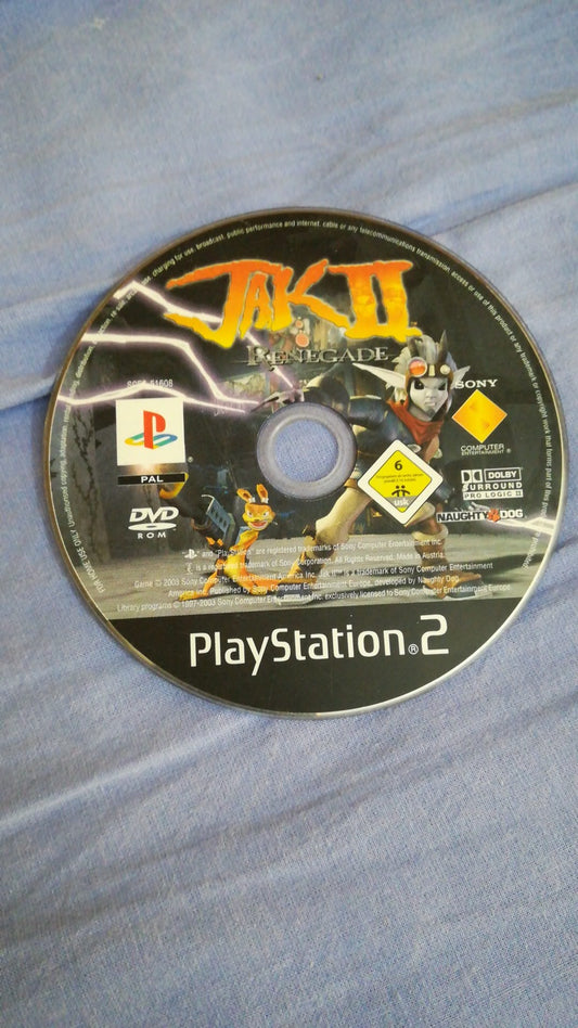 Jak 2-Ps2-Play Station 2-Solo Disco