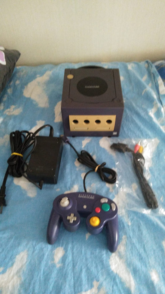 Game Cube-Console-jap-Viola-Completa