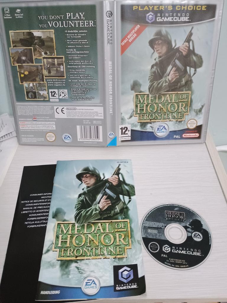 Medal Of Honor-Game Cube-Pal