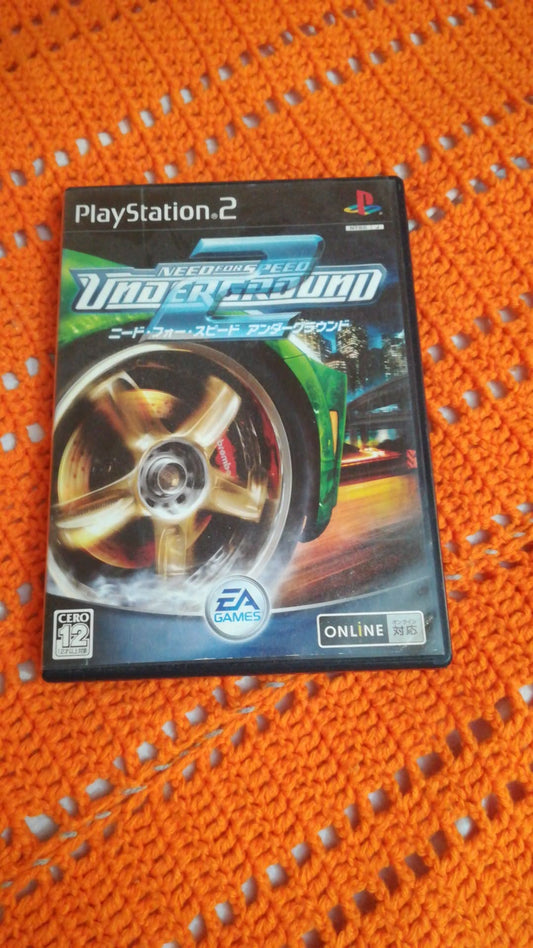 Need For Speed Underground 2-Ps2-Play Station 2-Ntsc-jap