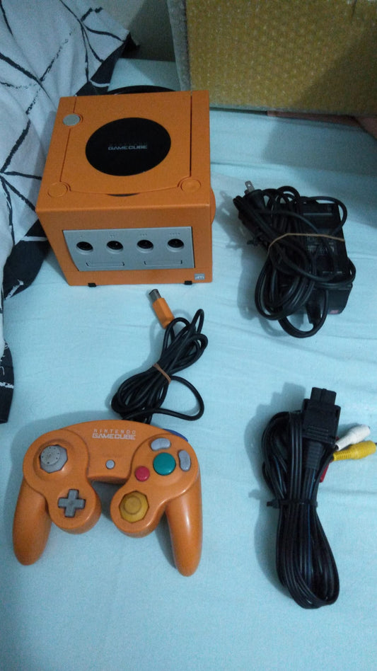 Game Cube-Console-Orange-Arancione-Ntsc-Jap