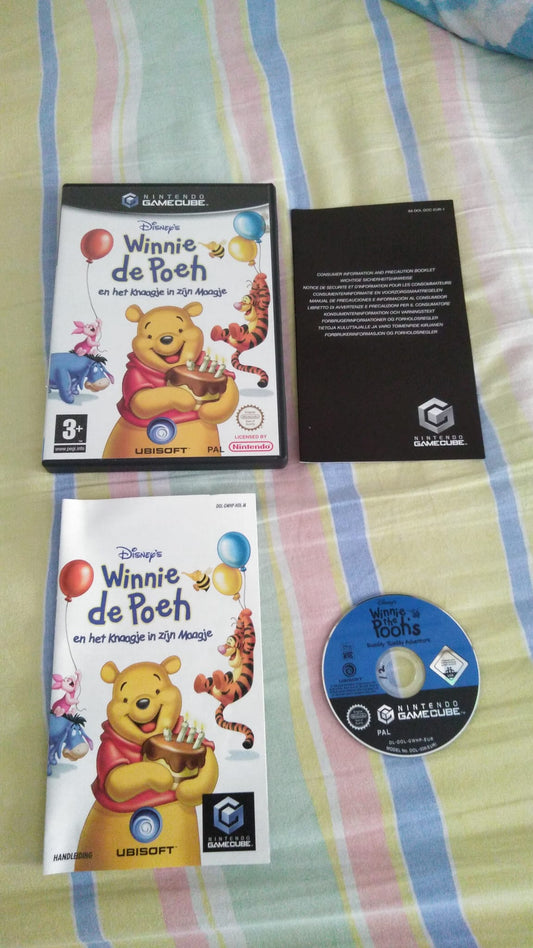 Winnie The Pooh-E le Pance Brontolanti-Game Cube-Pal