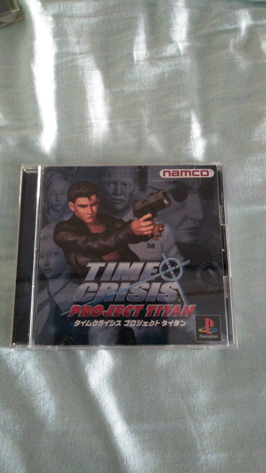 Time Crisis-Project Titan-Ps1-Play Station-Ntsc-Jap