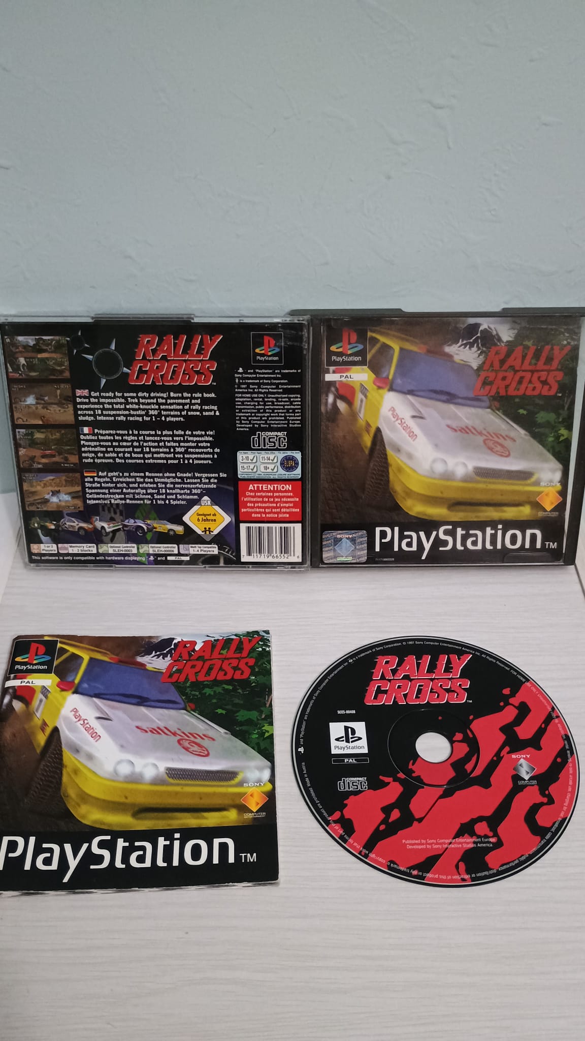 Rally Cross-Ps1-Play Station-Pal