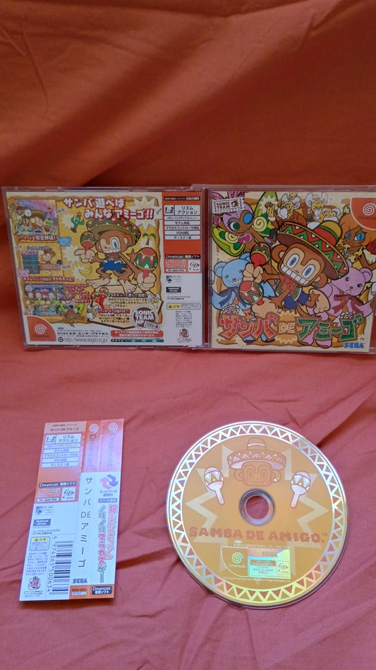 Samba De Amigo-Dreamcast-Ntsc-Jap-Giapponese