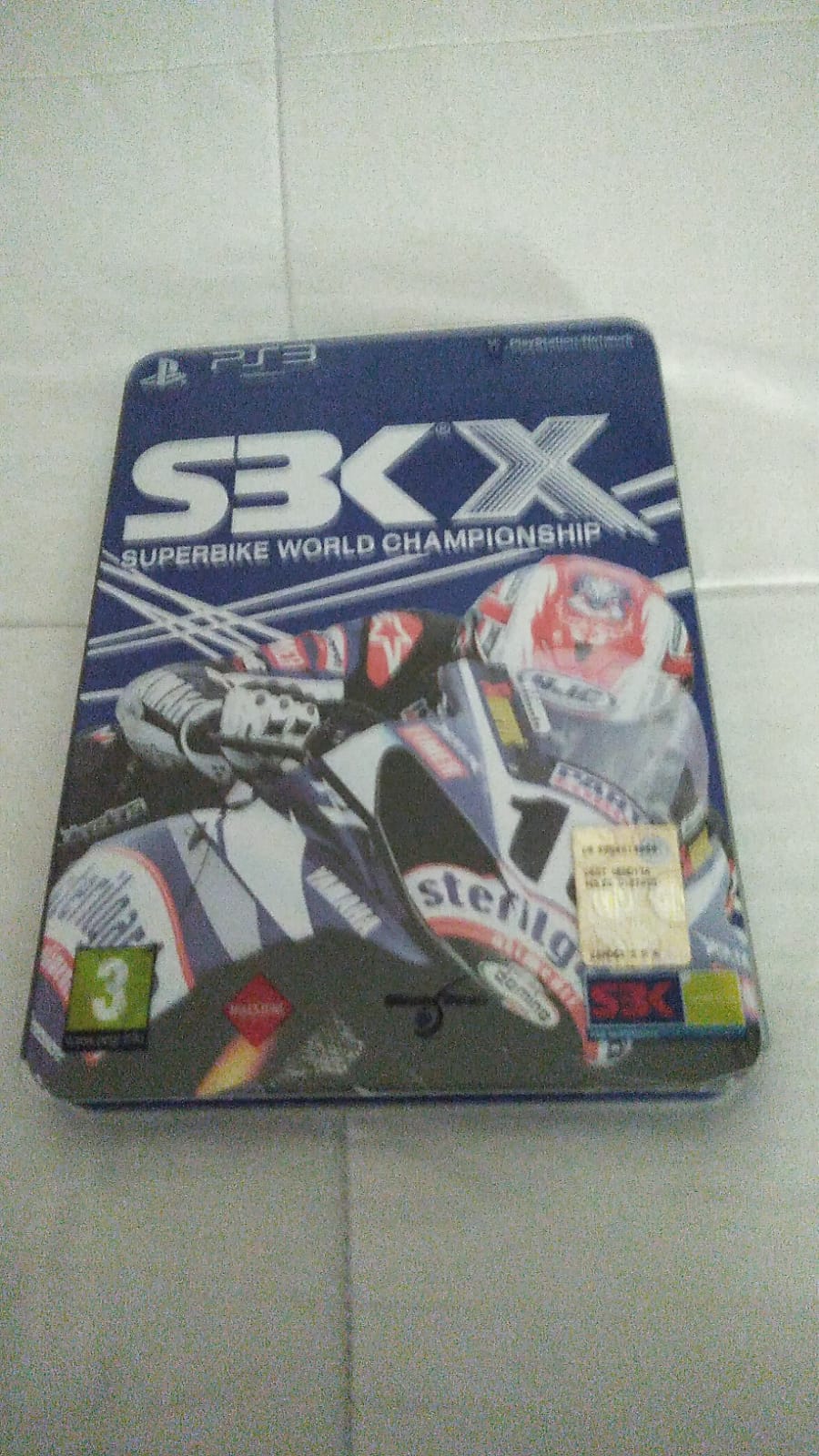 SBK-Superbike World Championships-Collectors Metal-Ps3-Pal