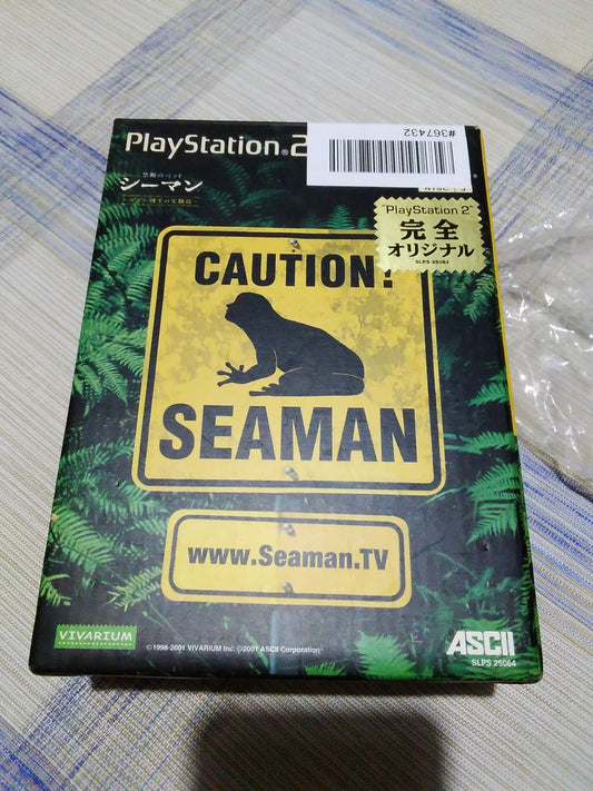 Seaman-Ps2-Play station 2-Jap