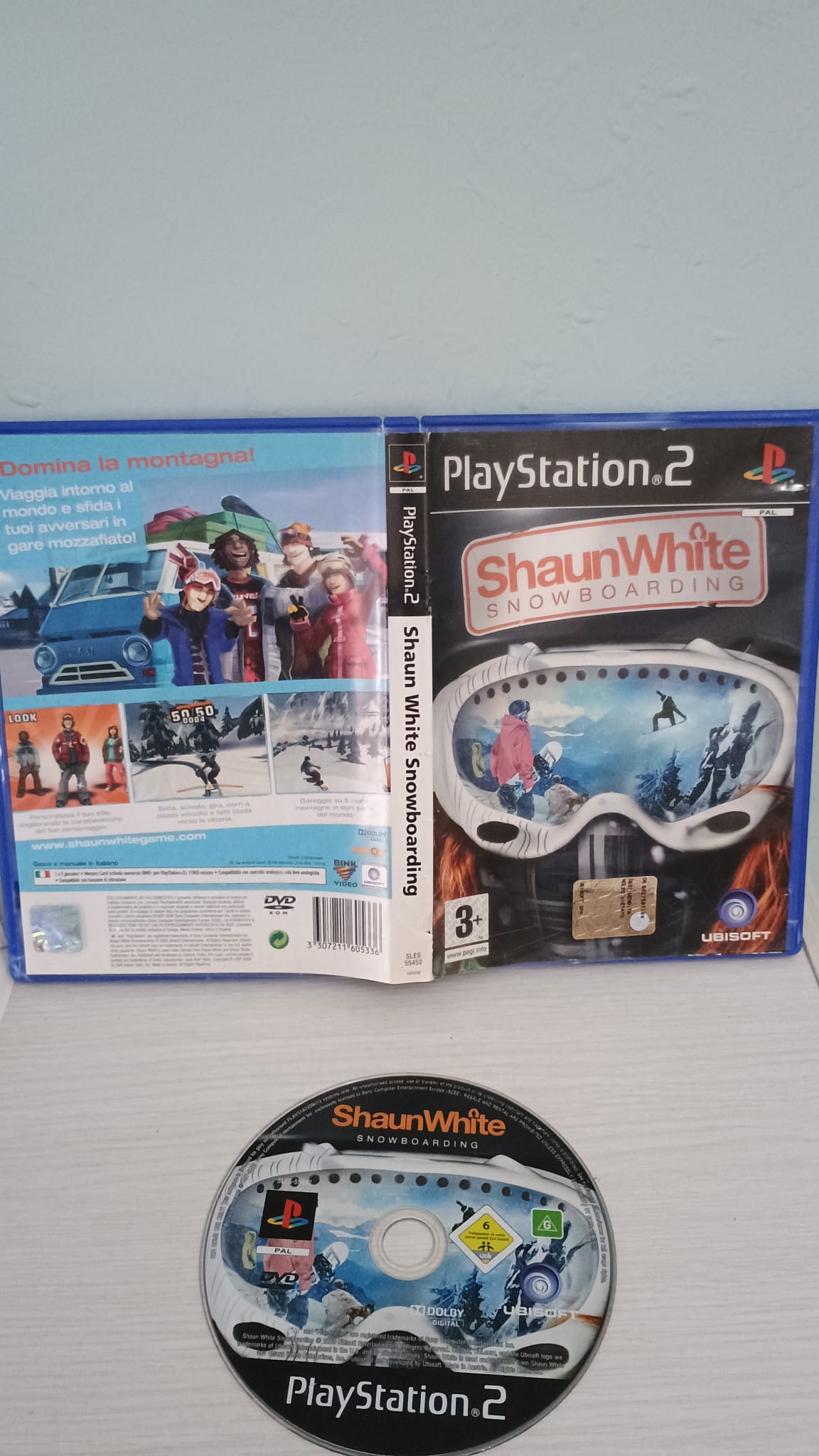 Shaun White Snowboarding-Ps2-Play Station 2-Pal