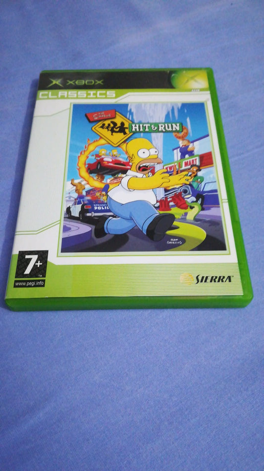 The Simpson-Hit & Run-Xbox-Pal