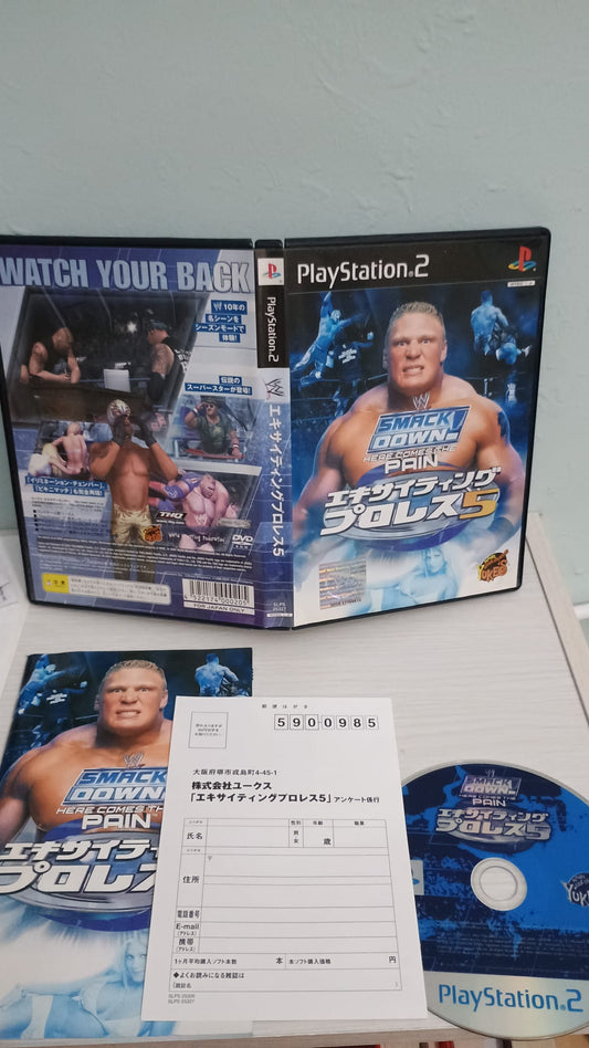 Smackdown-Here Comes The Pain-Ps2-Play Station 2-Giapponese