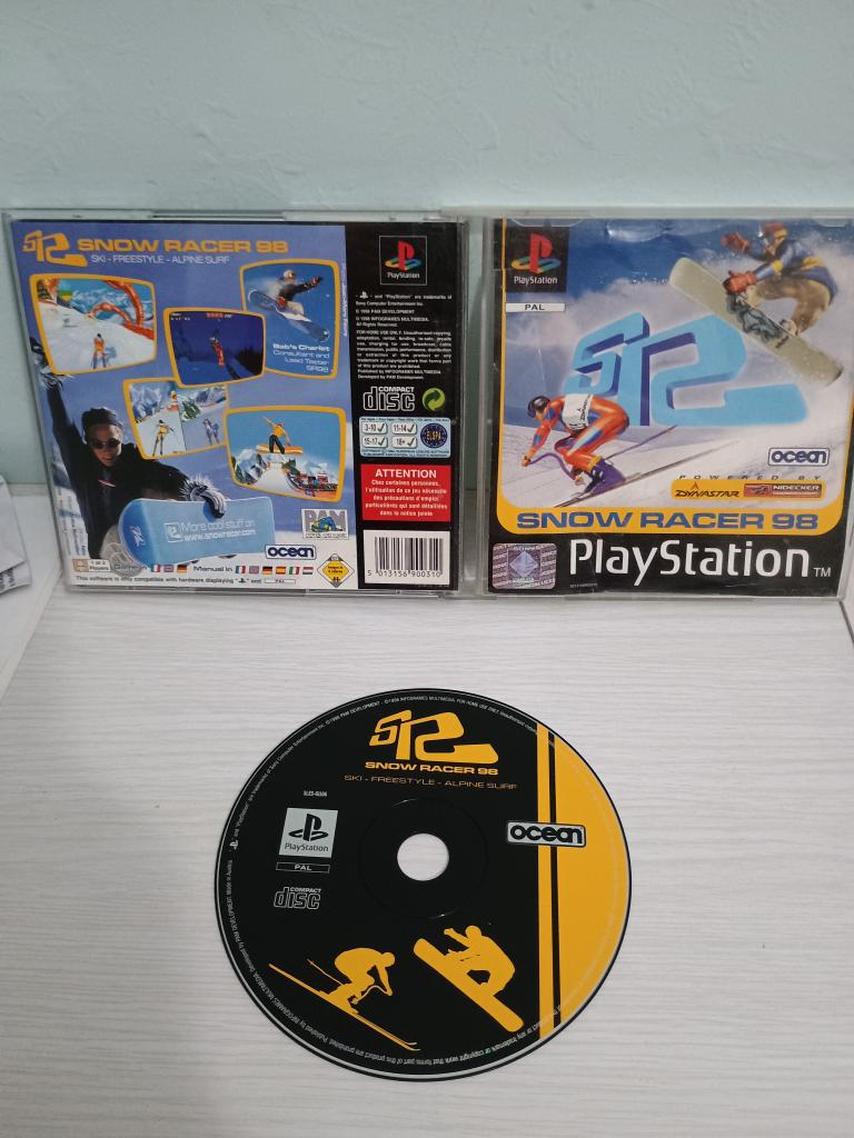 Snow racer 98-Ps1-Play Station-Pal