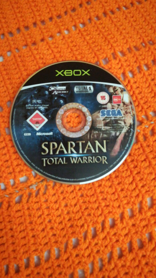 Spartan Total Warrior-Xbox Classic-Solo Disco