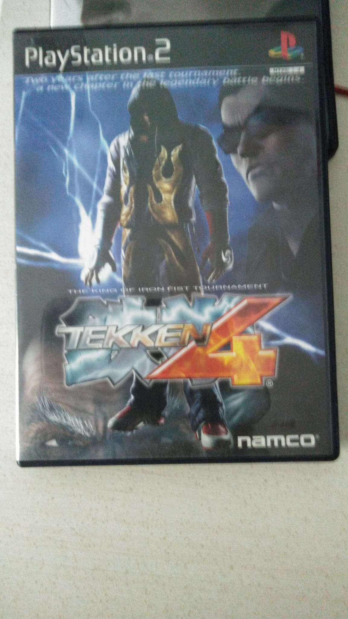 Tekken 4-ps2-play station 2-ntsc-jap