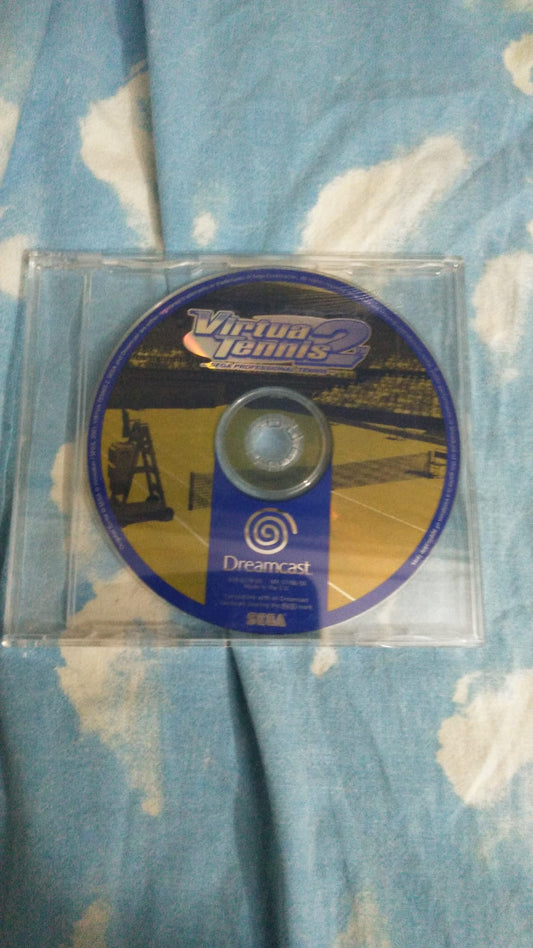 Virtua Tennis 2-Dreamcast-Pal-Solo Disco