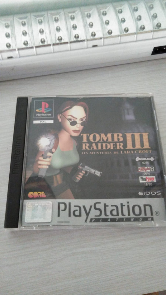 Tomb Raider 3-Ps1-Play Station-Pal