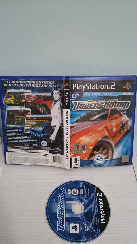 Need For Speed Underground-Ps2-Play Station 2-Pal