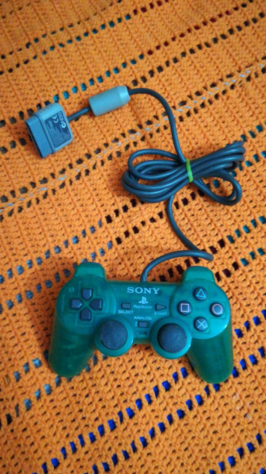 Controller-Joypad-Ps1-Play Station-Verde