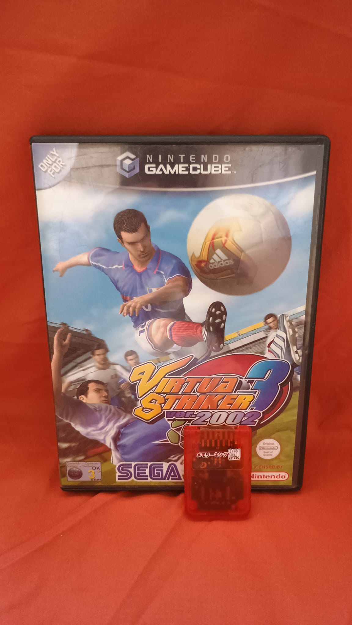 Virtua Striker 3+MemoryCard-Game Cube