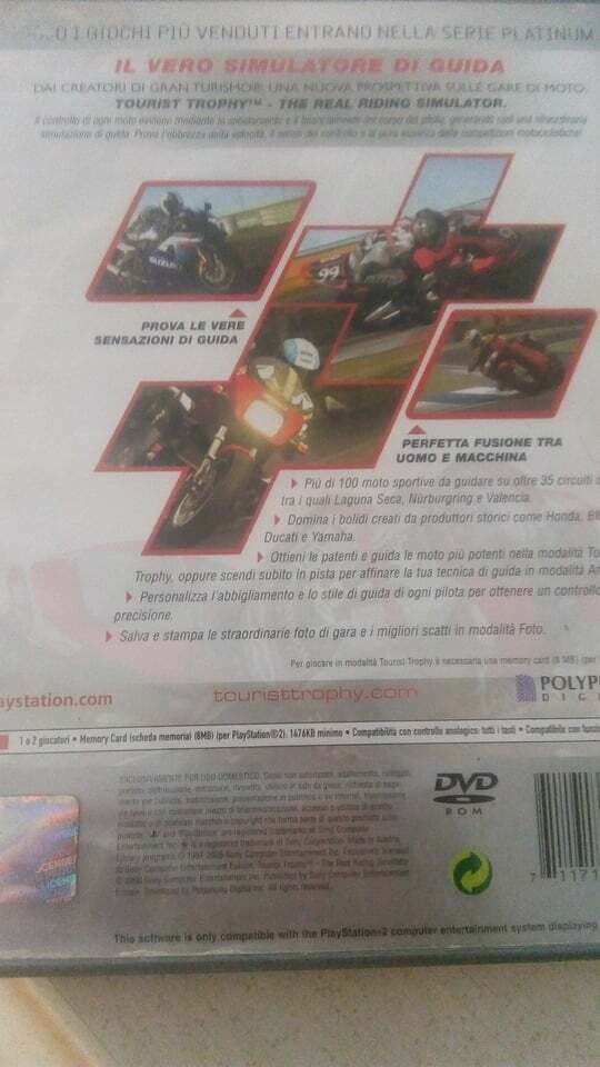 tourist trophy-the real riding simulator-play station2-ps2