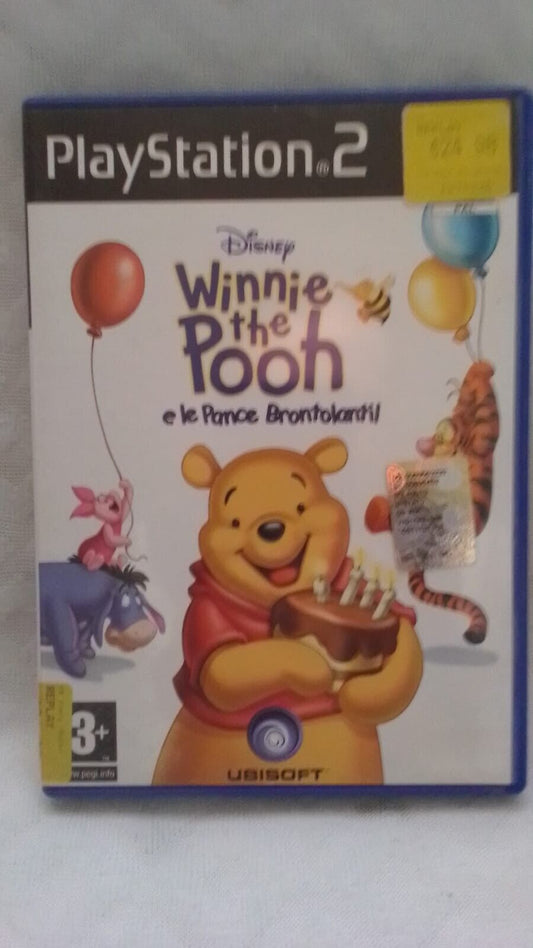 Disney Winnie The Pooh E le pance Brontolanti-Ps2 -Play Station 2-Pal