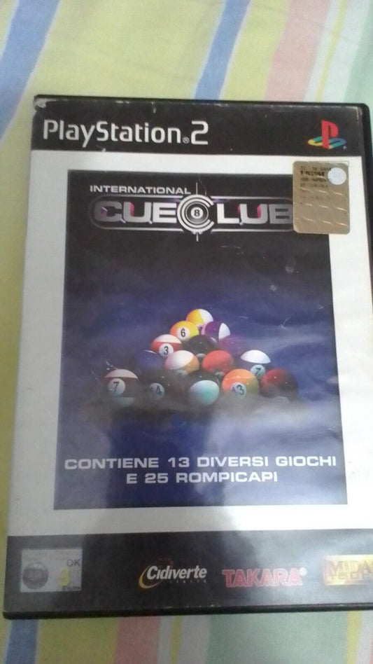 International Cue Club-ps2-play station 2-pal