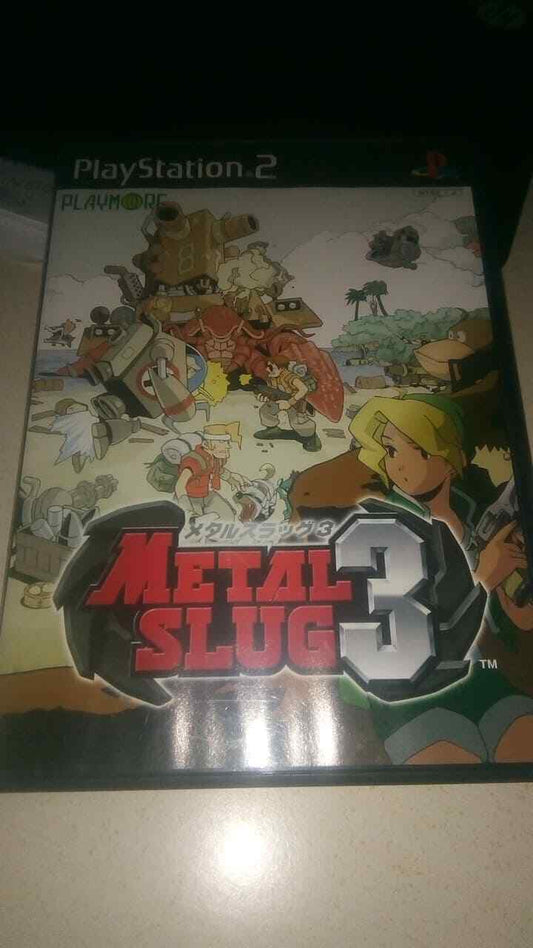 Metal Slug 3 Ps2-Play Station 2-Ps2-Ntsc-Jap