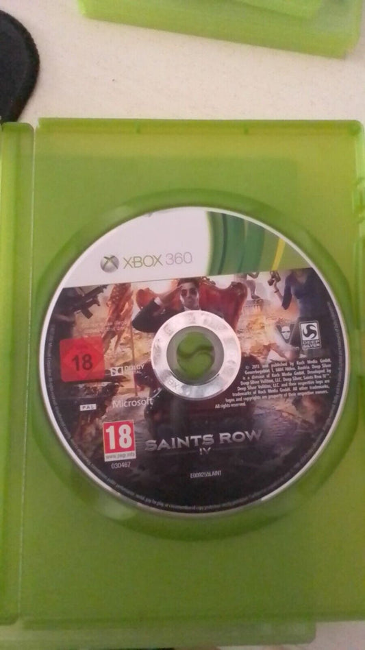 Saints Row 4-Xbox 360-solo disco