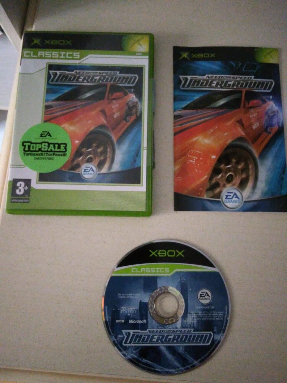 Need for Speed Underground-xbox-pal