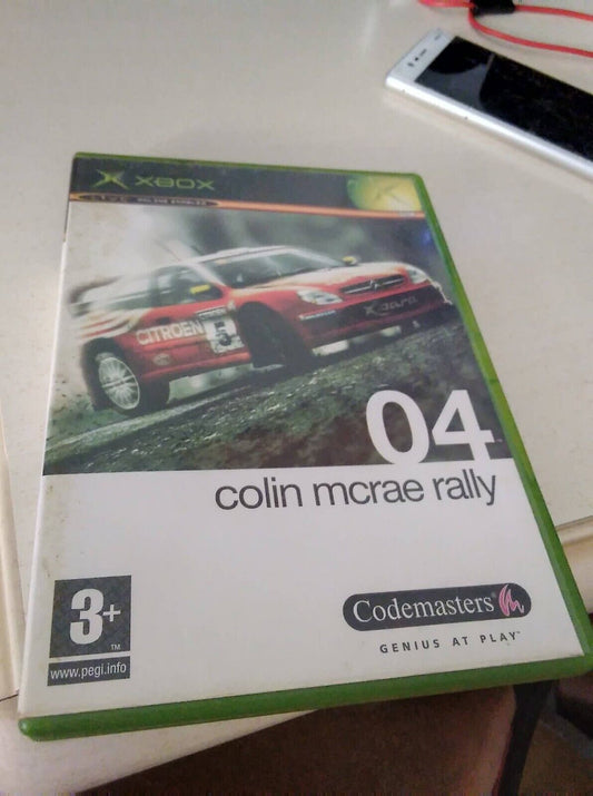 Colin Mcrae Rally 04-Xbox Classic-pal