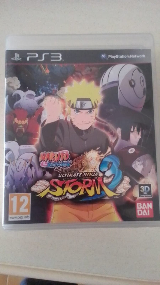 Naruto Shippuden Ultimate Ninja Storm 3-Ps3-Play Station 3-Pal