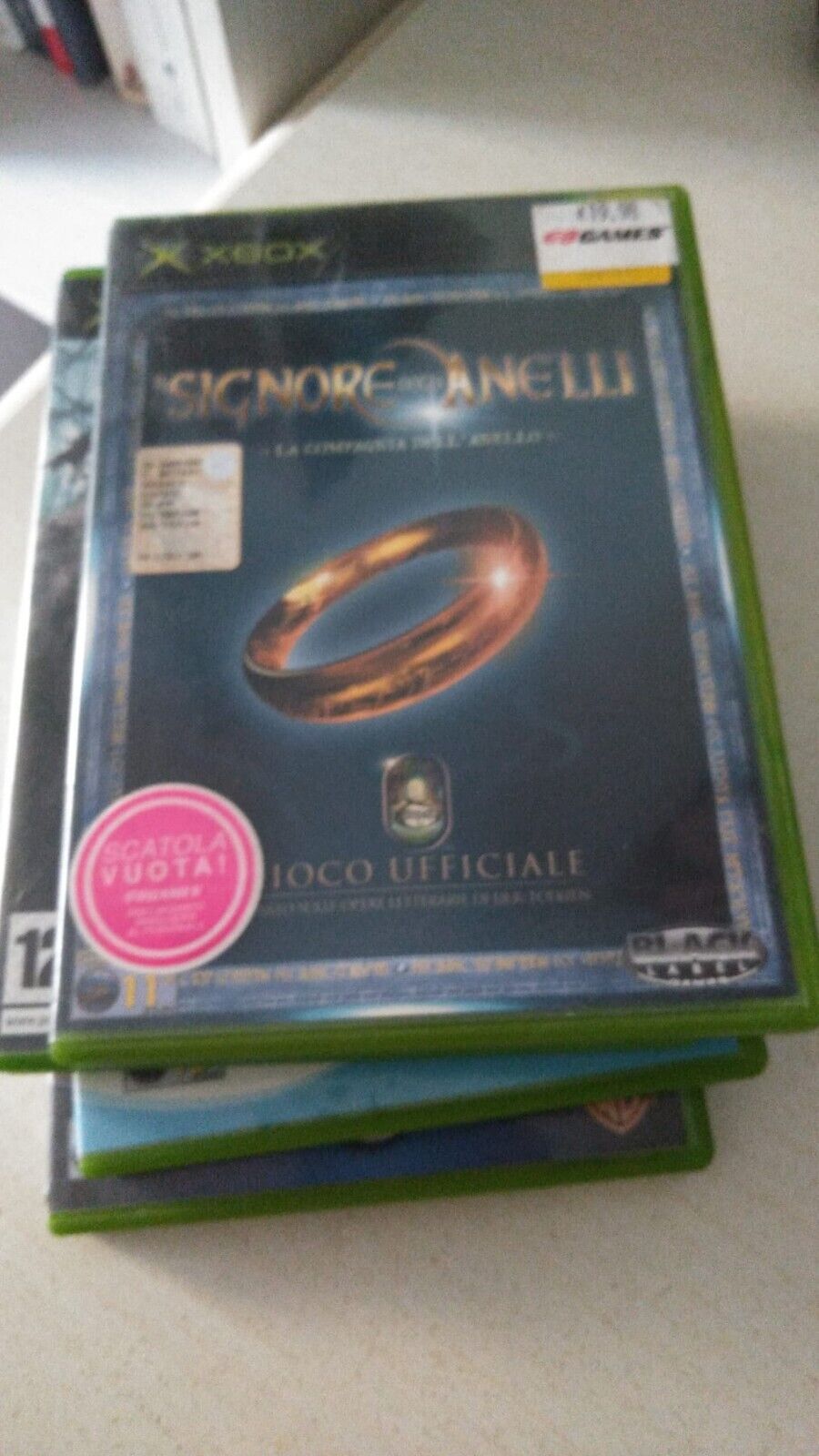 Il Signore Degli Anelli-La Compagnia Dell’Anello-xbox-pal