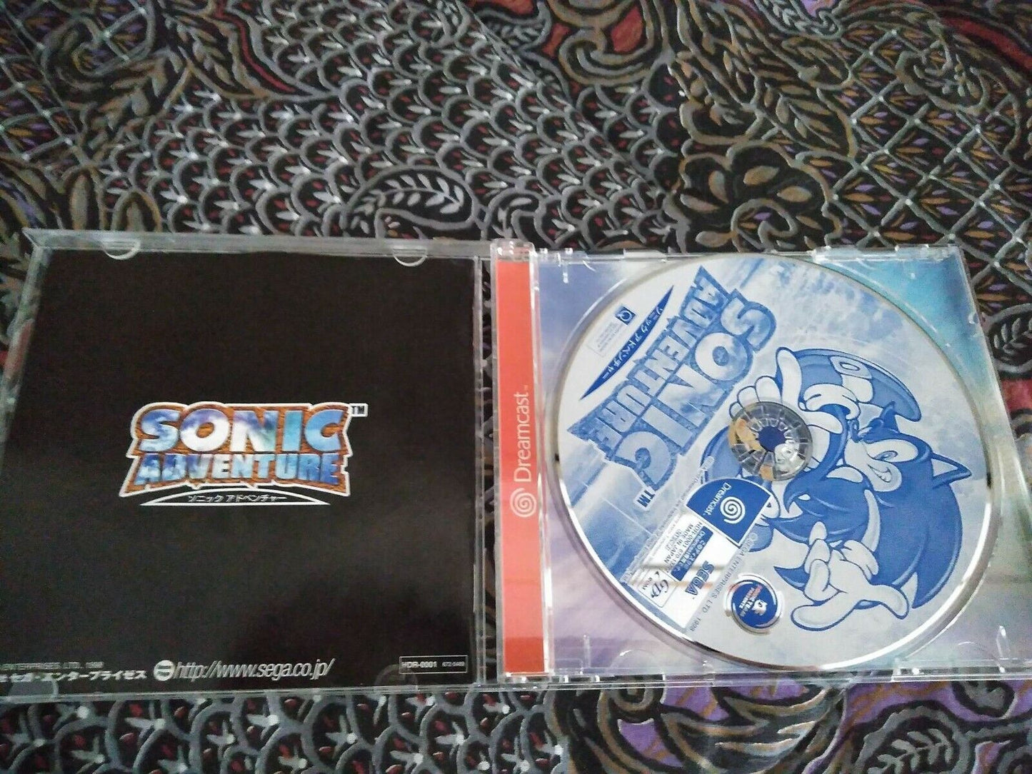 Sonic Adventure-Sega Dreamcast-Ntsc-Jap