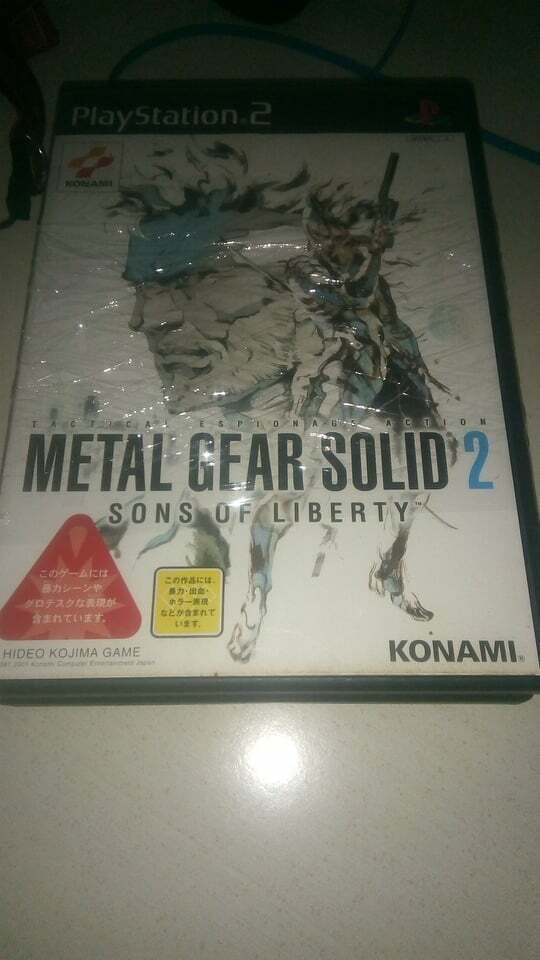 Metal Gear Solid 2-Sons Of Liberty-Play Station 2-Ps2-Ntsc-Jap