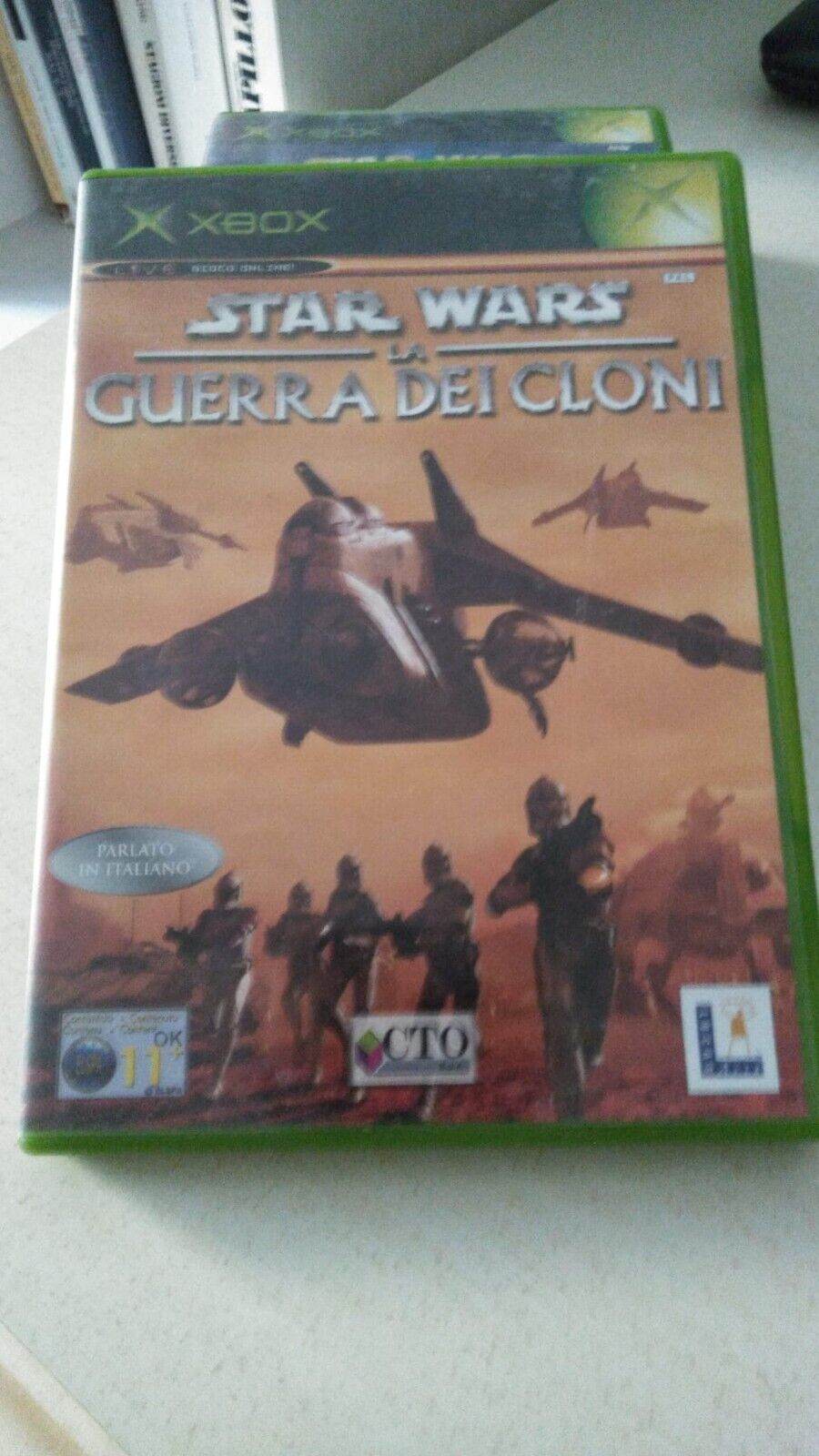 star wars-la guerra dei cloni-xbox classic-pal