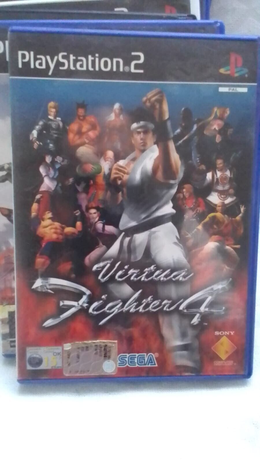 virtua fighter 4-ps2-play station 2-pal