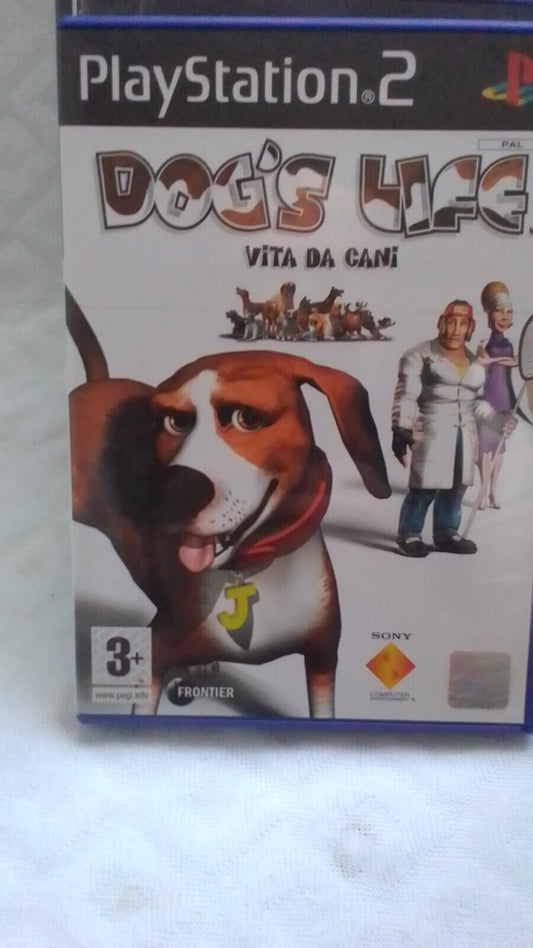 dog's life-ps2-play station 2-pal