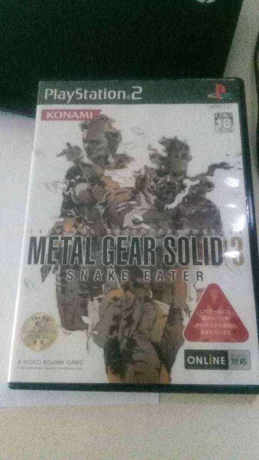 Metal Gear Solid 3 Snake Eater-Ps2-Play Station 2-Ntsc-Jap