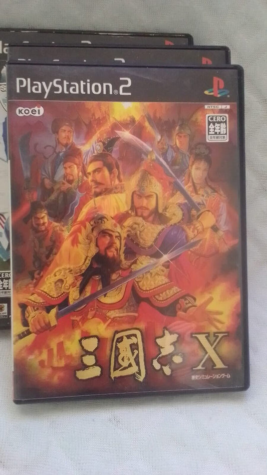 Romance of the Three Kingdoms X-ps2-ntsc-jap