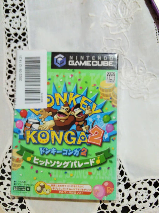 donkey konga 2-game cube-ntsc-jap