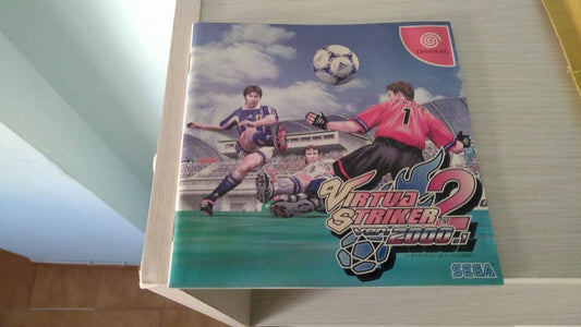 Virtua striker 2-dreamcast-libretto-notice